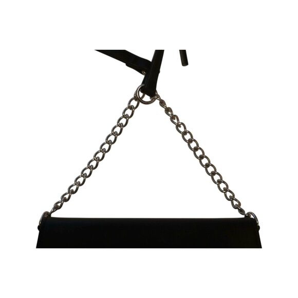 Nine West Embellished Crossbody Black Wallet on Chain Date-night Aesthetics - Picture 3 of 6